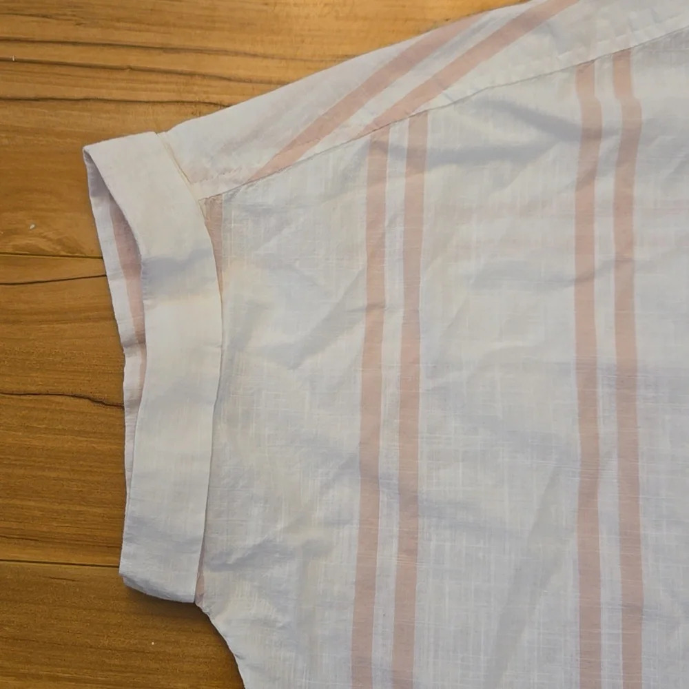 Goodthreads Women’s Oversized Lightweight Cotton Short Sleeve Shirt Size LARGE - Picture 3 of 9